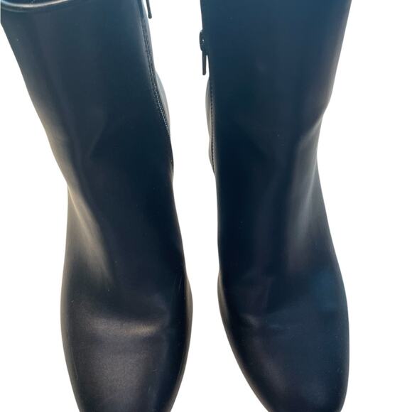A New Day Black Ankle Fall Booties Women’s Size 8.5 RN#17730 Faux Leather EUC - Picture 8 of 8